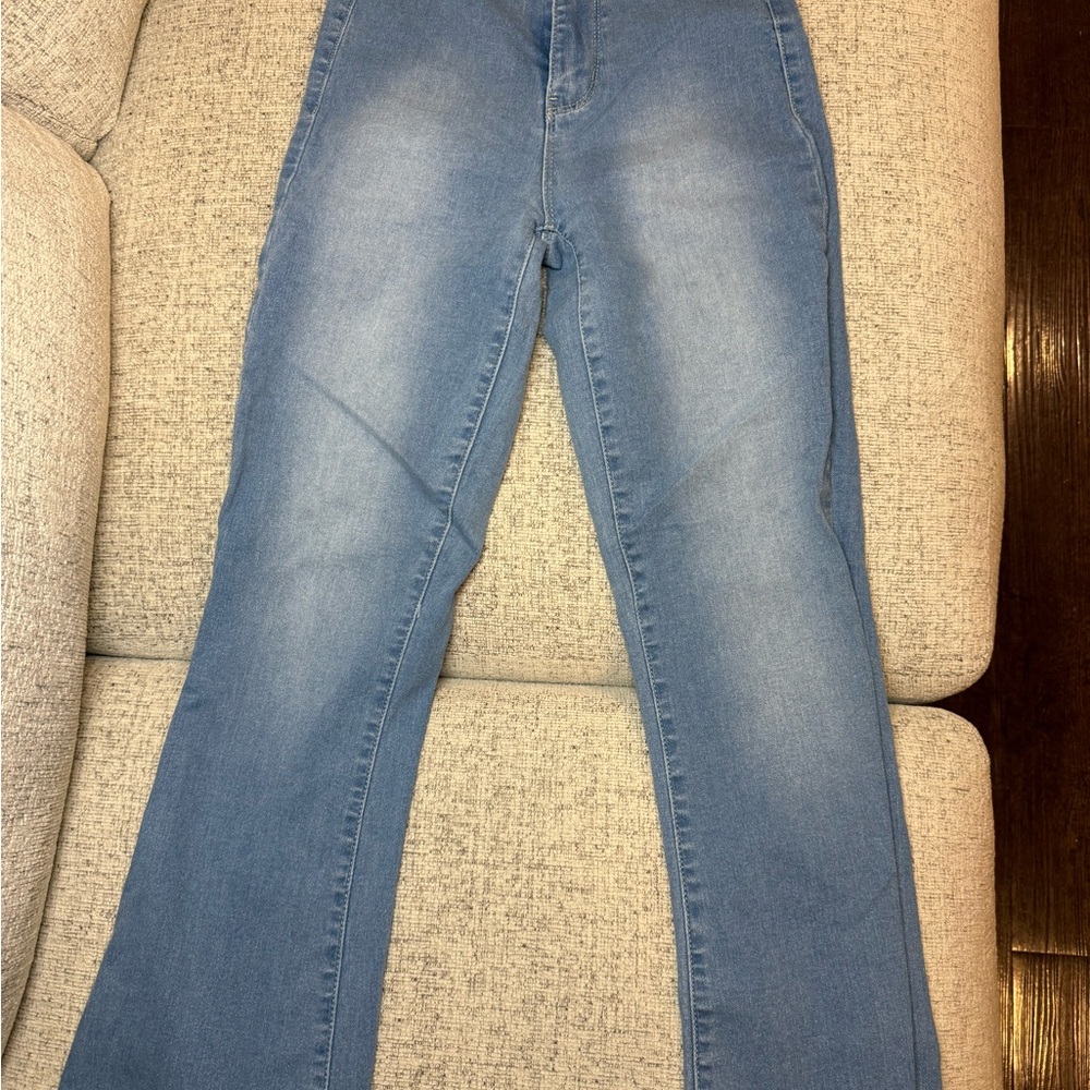 Fashion Nova High Rise Blue Jeans